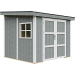 Abri de jardin qualit premium 5, 9 m - h231x248x294 cm - construction de panneaux lp smartside - sans ...