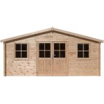 Habitat et jardin - abri de jardin bois 'alex' - 20. 20 m� - 4. 80 x 4. 00 x 2. 39 m - 28 mm