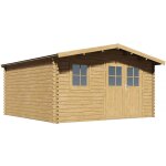 Habitat et jardin - abri de jardin bois 'belval' - 19 m² - 28 mm Habitat et jardin - abri de jardin bois 'belval' - 19 m² - 28 mm