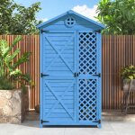 Abri de jardin en bois pour meubles d'extérieur, abri à outils pour jardin, terrasse, ne se décolore ... Abri de jardin en bois pour meubles d'extérieur, abri à outils pour jardin, terrasse, ne se décolore ...