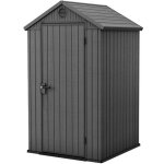 Abri de jardin darwin 4x4 gris
