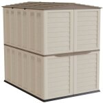 Abri de jardin extérieur 5500l beige - cabanon de jardin en polypropylène 151x208x200 - rangement outils, ... Abri de jardin extérieur 5500l beige - cabanon de jardin en polypropylène 151x208x200 - rangement outils, ...