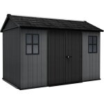Keter - abri de jardin newton plus 1175 - 7, 2 m - gris aspect bois