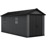 Abri de jardin newton plus 7517 - 11, 2 m² - gris aspect bois keter Abri de jardin newton plus 7517 - 11, 2 m² - gris aspect bois keter