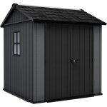 Keter - abri de jardin newton plus 775 - 4, 4 m² - gris aspect bois Keter - abri de jardin newton plus 775 - 4, 4 m² - gris aspect bois