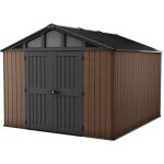 Abri de jardin stronghold 10115 - 10, 7 m2 - marron aspect bois - keter Abri de jardin stronghold 10115 - 10, 7 m2 - marron aspect bois - keter