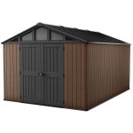 Abri de jardin stronghold 1015 - 12, 5 m2 - marron aspect bois - keter Abri de jardin stronghold 1015 - 12, 5 m2 - marron aspect bois - keter
