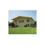 Solid - abri de jardin z�rich en bois 17, 65m�, toiture toit standard (roofing), plancher non