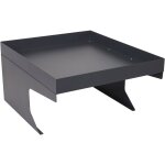 D�coshop26 - abri pour robot tondeuse avec bac � plantes 37 x 60 x 70 cm en m�tal anthracite 040006935 ...