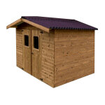 Habrita - abri therma foresta the 3224. 02 n bois thermo chauffé 10, 33m2 toiture en plaques ondulées ... Habrita - abri therma foresta the 3224. 02 n bois thermo chauffé 10, 33m2 toiture en plaques ondulées ...