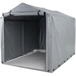 Abri velo moto, tente de rangement extrieure pour vlos, housse etanche, porte  fermeture eclair enroulable, ...