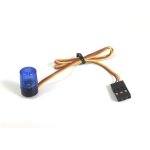 Gyrophare bleu clignotant 5 - 6 v 2320065 c679981 - absima