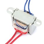 Ac - ac 220v - 24v 50hz 2w transformateur de puissance convertisseur de tension basse frquence