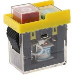 Ac 250v 6a �tanche magn�tique interrupteur �lectromagn�tique bouton - poussoir machine scie cutter foret ...