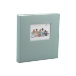 Ac - deco - album photos traditionnel pour 300 photos 10x15 cm ou 300 photos 11, 5x15 cm - vert d'eau ...