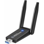 Ac1300 mbps cl wifi puissante, cle wifi usb 3. 0 double bande, 2. 4g / 5. 8ghz dongle wifi, adaptateur ...