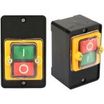 Ac220 v / 380 v 10 a interrupteur � pression marche / arr�t �tanche pour scie circulaire de table, interrupteu ...