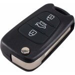Acc�s sans cl� 3 boutons flip pliant � distance coque de cl� de remplacement pour hyundai i20 i30 i35 ...
