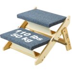 Vevor accessoire pour animaux de compagnie, rampe / escalier pliable dans 2 directions pour lits, canapes, ... Vevor accessoire pour animaux de compagnie, rampe / escalier pliable dans 2 directions pour lits, canapes, ...