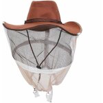Accessoire d'apiculture, chapeau de protection d'apiculteur de cow - boy avec accessoire de sangle de ...