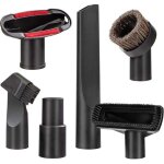 Accessoires pour aspirateur, 6 pi�ces embouts pour aspirateurs brosse universelle pour coussins, suceur ...