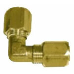 Accessoire asservissement � gaz co2 - souchier - raccord olive coud� 90� laiton