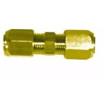 Accessoire asservissement à gaz co2 - souchier - raccord olive droit laiton Accessoire asservissement à gaz co2 - souchier - raccord olive droit laiton