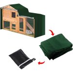 Accessoire pour clapier, housse triangulaire pour clapier � lapin 210d oxford imperm�able pour lapin, ...