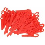 Accessoire pour débroussailleuse 100pcs lame en plastique 1500mah coupe - herbe sans fil jardin Accessoire pour débroussailleuse 100pcs lame en plastique 1500mah coupe - herbe sans fil jardin