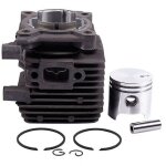Accessoire pour d�broussailleuse cylindre piston kit 34mm compatible avec stihl fs55 fs45 br45 hl45 tondeuse ...