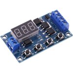 Accessoires lectroniques dc 12v 24v double tube mos led relais temporis numrique dclencheur cycle ...