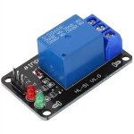 Accessoires de commande �lectronique de dispositif de module de relais de 3. 3v 1 sans tableau noir d'optocoup ...