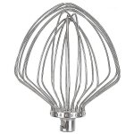 Accessoire fouet  11 fils pour batteur sur socle kitchenaid, convient pour 7 pintes