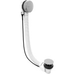 Polysan - accessoires - garniture de vidage et de trop - plein pour baignoire, longueur 60 cm, chrome ... Polysan - accessoires - garniture de vidage et de trop - plein pour baignoire, longueur 60 cm, chrome ...