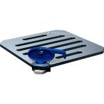 Geberit - accessoires - grille fermable à clé pour siphons de sol 13x13 cm, inox 388. 107. 00. 1 Geberit - accessoires - grille fermable à clé pour siphons de sol 13x13 cm, inox 388. 107. 00. 1