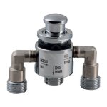 Sapho - accessoires - inverseur sur bord de baignoire, chrome tdt