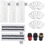 Accessoire pour karcher easyfix sc2 sc3 sc4 sc5 bonnettes microfibre lingettes serpillire chiffons brosses ...