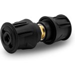 Accessoires nettoyeur haute pression : raccord rapide haute pression double t�te karcher, adaptateur ...