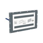 Sigma plaque de recouvrement,  fleur de surface, - geberit