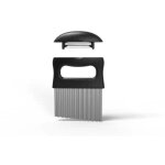 Accessoire de rangement pour cuisine coupe - lgumes en acier inoxydable - trancheuse  ondules - gadget ...