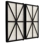 Accessoire pour robot de piscine, tiger shark robot filtre panneau ensemble de 2 - noir