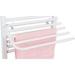 Aqualine - accessoires - schoir de serviettes, montage sur corps de chauffe 600 mm, blanc 25 - 03 - ...