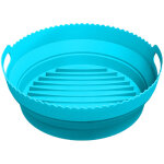 Accessoires en silicone pour friteuse � air chaud, casserole en silicone multifonctionnelle avec rev�tement ...