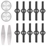 Accessoires pour tondeuses  gazon lames de dsherbeur lectrique lames de scie manche tlescopique lger ...