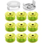 Convient aux accessoires de tondeuse à gazon ryobi, tête de coupe d'herbe ac80rl3 / ac14hca, corde de ... Convient aux accessoires de tondeuse à gazon ryobi, tête de coupe d'herbe ac80rl3 / ac14hca, corde de ...