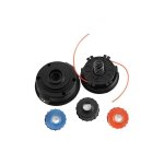 Accessoires pour tondeuses de jardin, sortie automatique universelle, fil de tonte en nylon de couleur ...