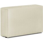 Accoudoir droit pour canap modulable en tissu boucl cru - harper mod