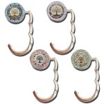 Accroche - sac arbre de vie, crochet pliable et portable, support de table, design �l�gant et durable, ...