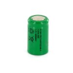 Accu 1 / 2aa 1. 2v 500mah nimh 1 / 2aa - 500 + cosses  souder opposes