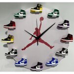 Accueil 30 cm aj1 - 12 horloge murale cadran horloge pour la maison salon chambre bureau caf� bar d�coration ...